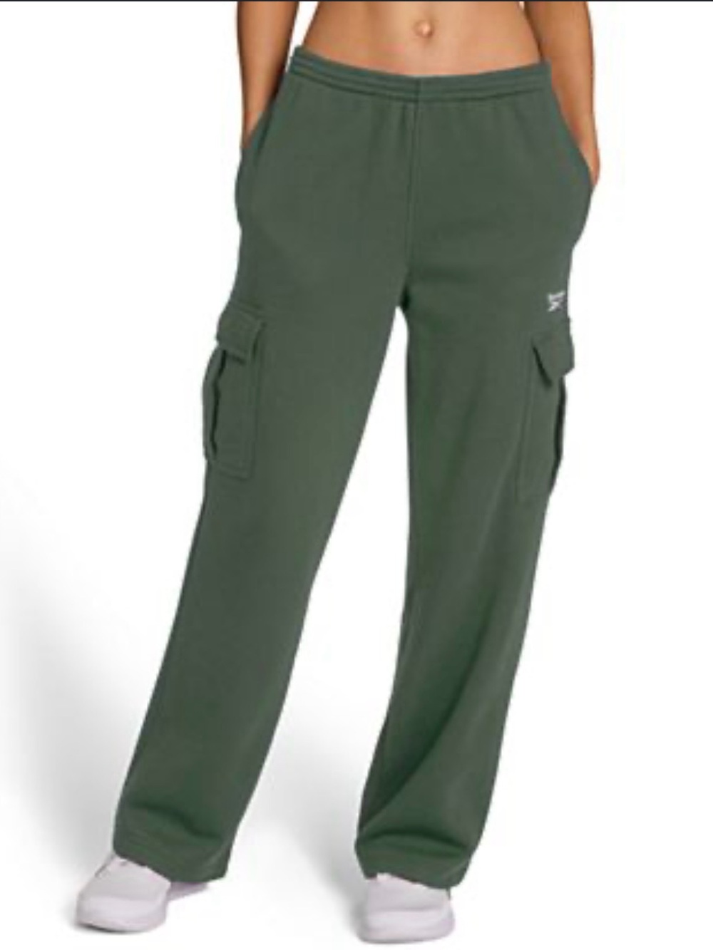 Reebok Olive Straight Leg Cargo Pant NWT MSRP $70 Large